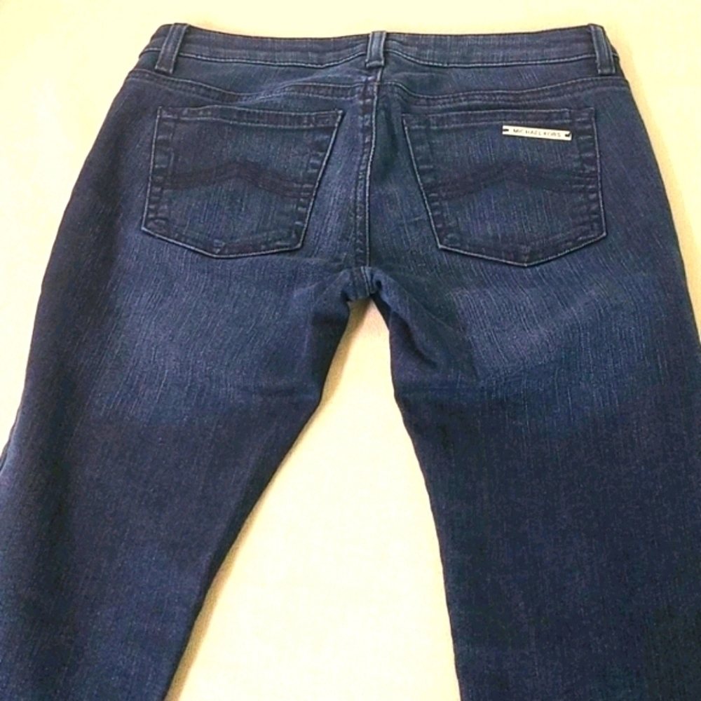 MICHAEL KORS  DARK SKINNY JEANS SZ 2 - Picture 2 of 9